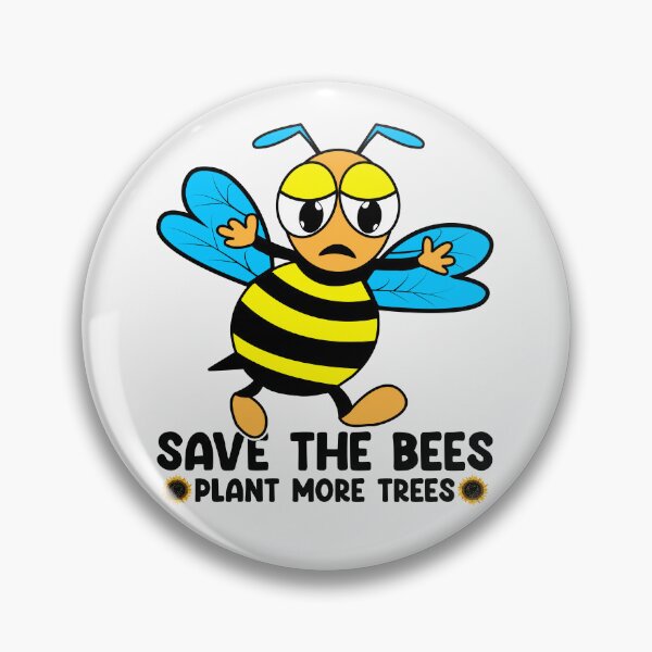 Item preview, Save the bees plant more trees. designed and sold by tabykid.