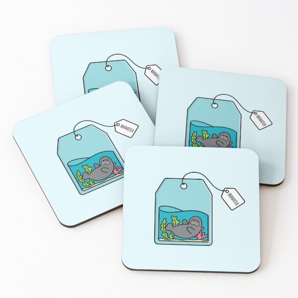 Item preview, Manatea - Pun - Wordplay designed and sold by ambertanderes.