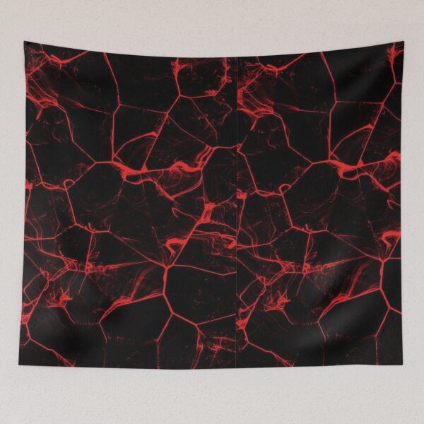 Item preview, black background with red stripes  designed and sold by Hamza Güneş.