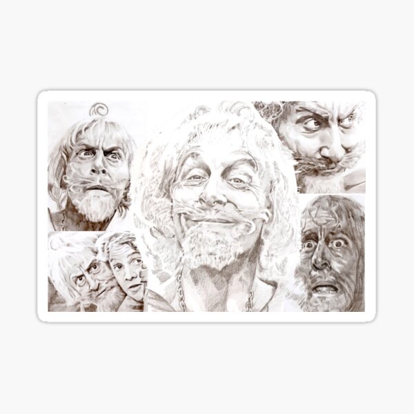 Catweazle Montage Sticker