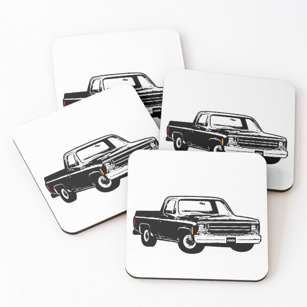 Item preview, Black 70s C Truck designed and sold by CoolRide.