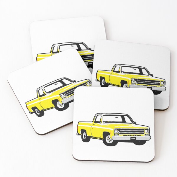 Item preview, Yellow 70s C Truck designed and sold by CoolRide.