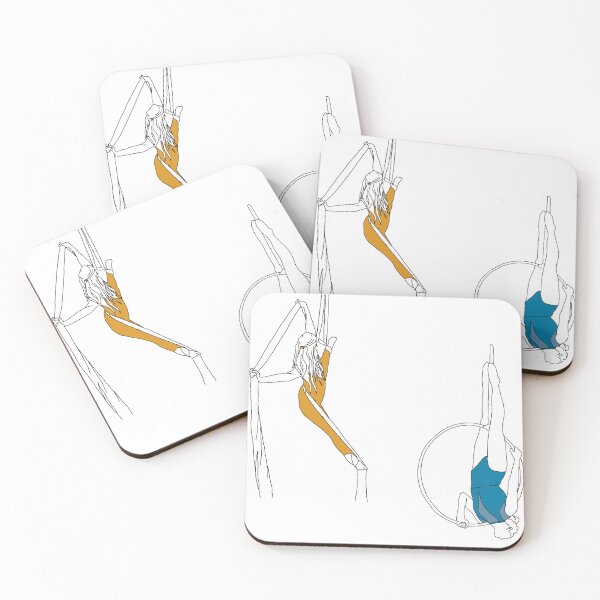 Item preview, Aerial acrobatics, Abigail and Caitlin designed and sold by WildflowerYoga.