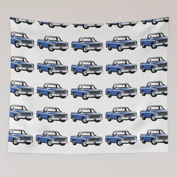 Item preview, Camión C azul de los años 70 designed and sold by CoolRide.