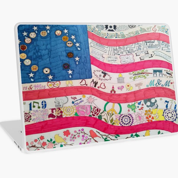 Divided We Fall Laptop Skin