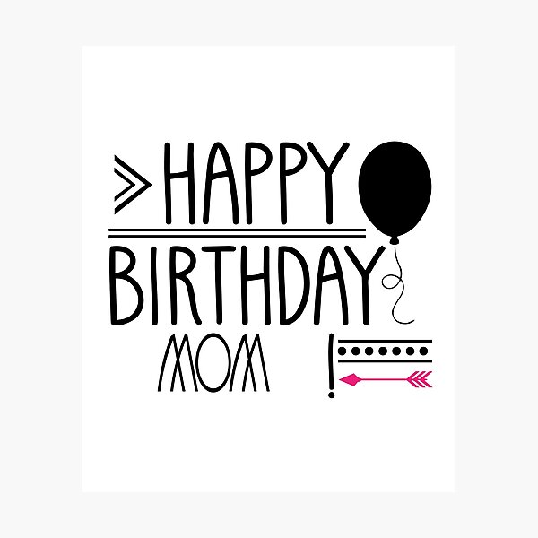 Coloring Page Birthday Mom - Coloring Pages Child