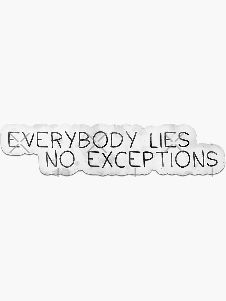 Everybody lies картинки