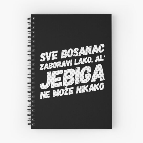 Item preview, Sve Bosanac zaboravi lako al jebiga ne moze nikako designed and sold by Dubbra.