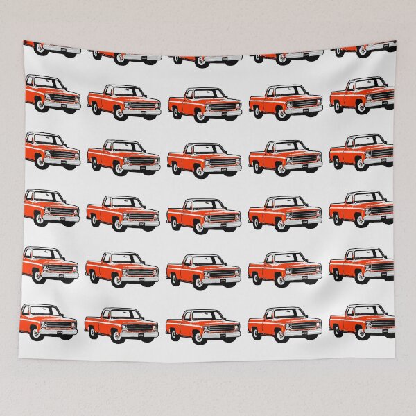 Item preview, Camioneta Naranja 70s C designed and sold by CoolRide.