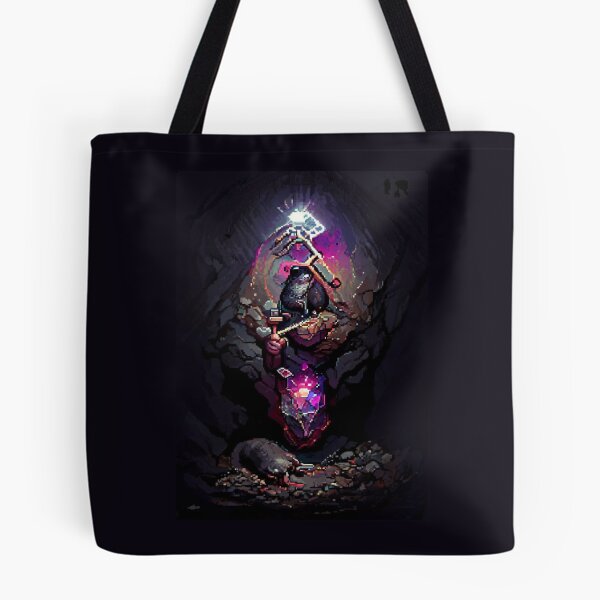 Item preview, mole mining crystal cave #4 animal tarot card designed and sold by AiAnimalCards.