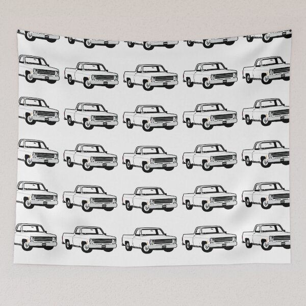 Item preview, Camioneta blanca años 70 C designed and sold by CoolRide.