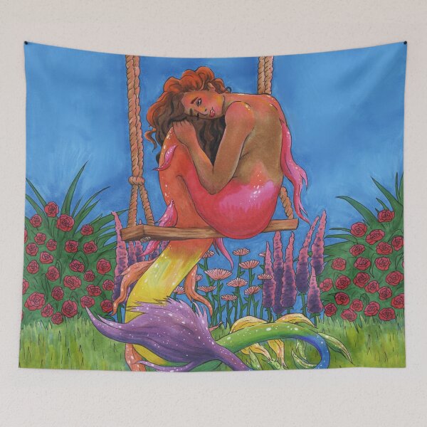 Item preview, The Girl in the Garden designed and sold by AvalonUnmuzzled.