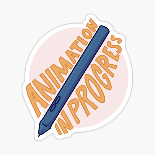Item preview, Animation in Progress  designed and sold by DrenCartoons.