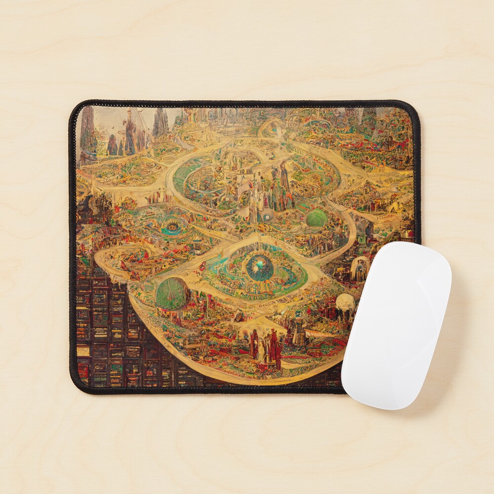 Item preview, Mouse Pad designed and sold by MoreMachine.