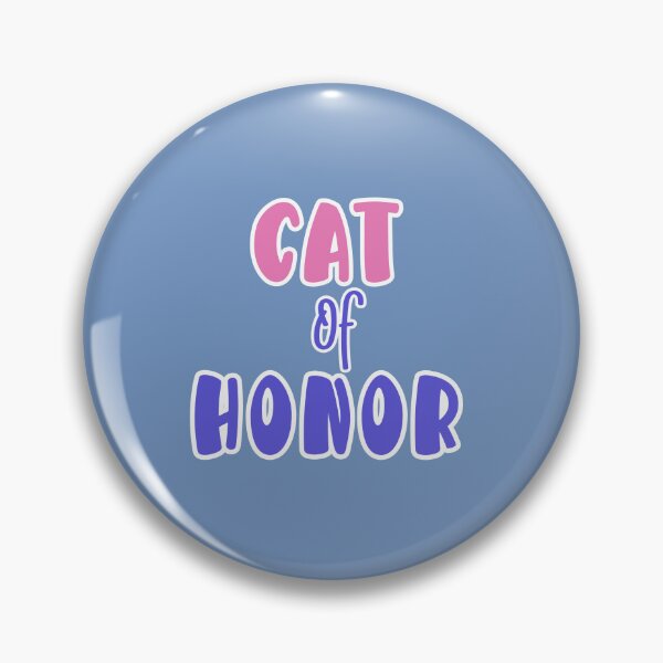 Item preview, Cat of Honor, Wedding Rehearsal, Retro Wedding designed and sold by DiensDesign.