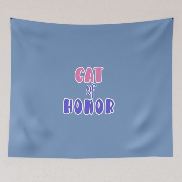 Item preview, Cat of Honor, Wedding Rehearsal, Retro Wedding designed and sold by DiensDesign.