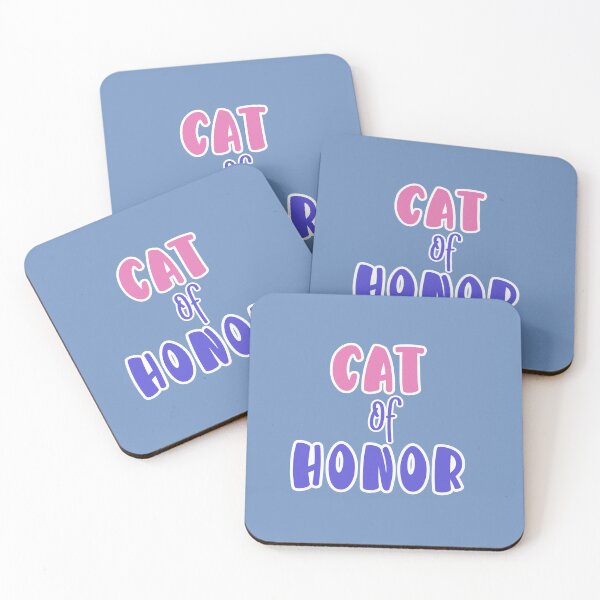 Item preview, Cat of Honor, Wedding Rehearsal, Retro Wedding designed and sold by DiensDesign.