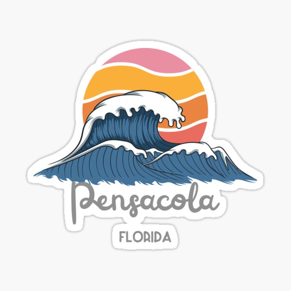 Item preview, Pensacola Beach Florida Sunset Wave  designed and sold by MrEddie10.