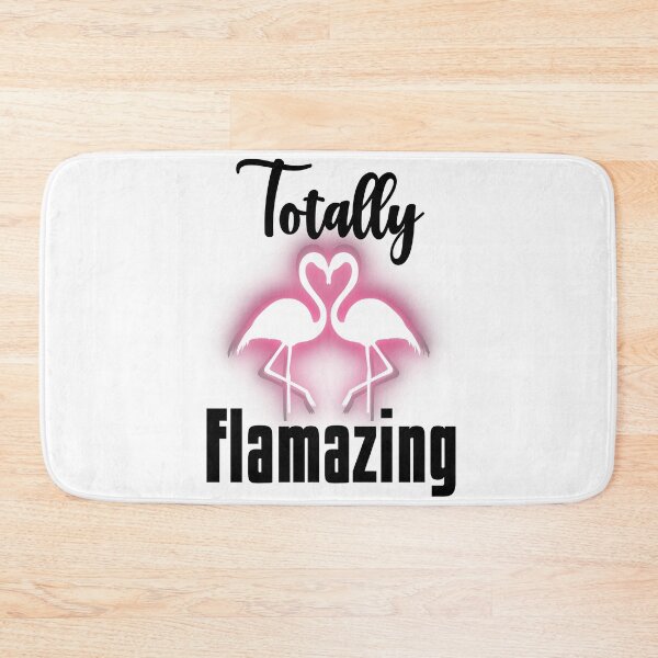 Item preview, Totally Flamazing Neon Pink Flamingo  designed and sold by PearlMoonGrapes.