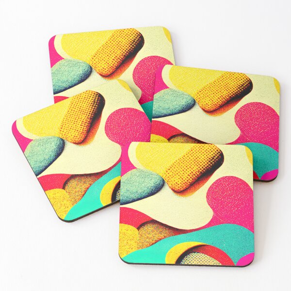Item preview, Pop Art abstract and colorful graphic designed and sold by artofbelletz.