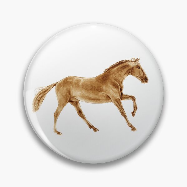 Item preview, Galloping horse 4 - brown colorized version designed and sold by SylvieG18.