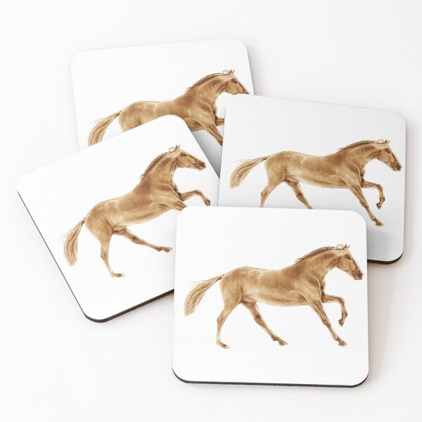 Item preview, Galloping horse 4 - brown colorized version designed and sold by SylvieG18.