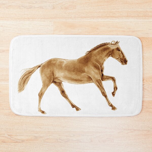 Item preview, Galloping horse 4 - brown colorized version designed and sold by SylvieG18.
