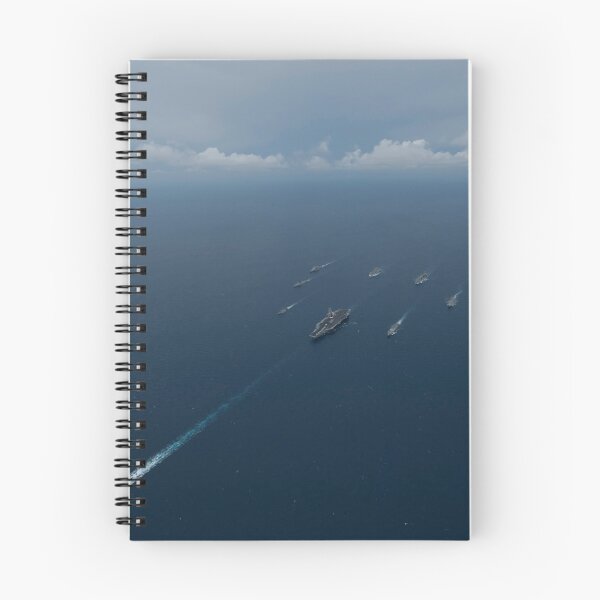 Item preview, STK106202M-Carrier Strike Group formation of ships in the Bay of Bengal. designed and sold by StocktrekImages.