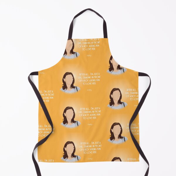 Item preview, After All I'm Just A Girl Standing In Front Of A Boy Asking Him To Love Her - Anna Scott - Minimalist Movie Art - Romance Film Quote designed and sold by PopCultArcade.