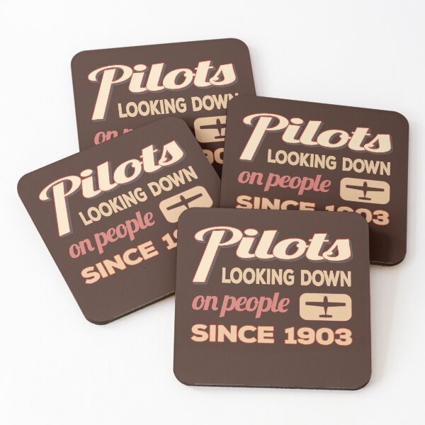Item preview, Pilots looking down on people - pilot gift designed and sold by FouDeeziner.