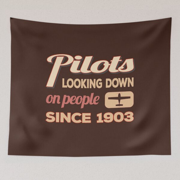 Item preview, Pilots looking down on people - pilot gift designed and sold by FouDeeziner.