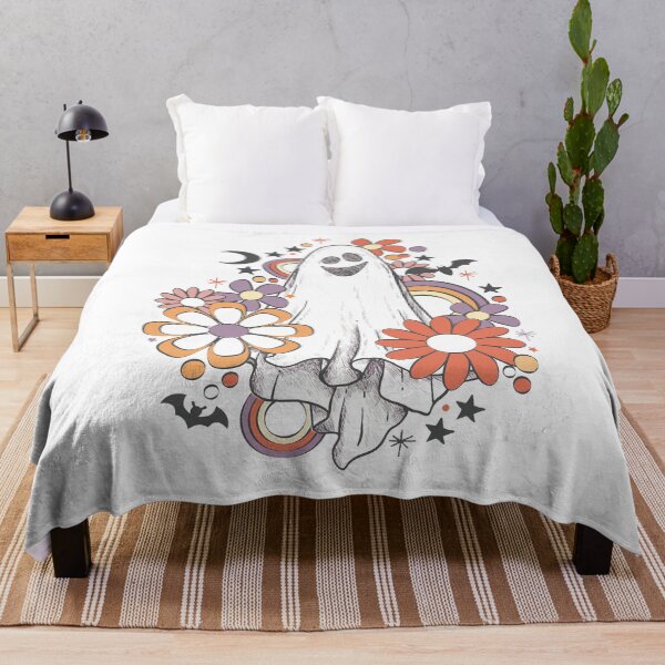 Item preview,  Retro Halloween Floral Ghost  designed and sold by NesArt.
