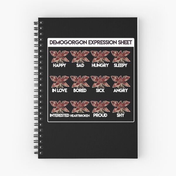 Item preview, Demogorgon - Expression Sheet designed and sold by LadyLarousse.