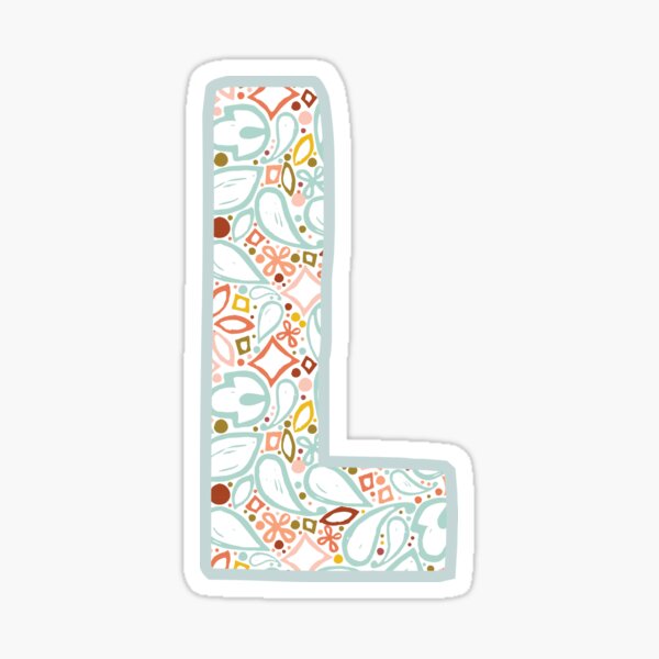Letter L - Monogram Sticker