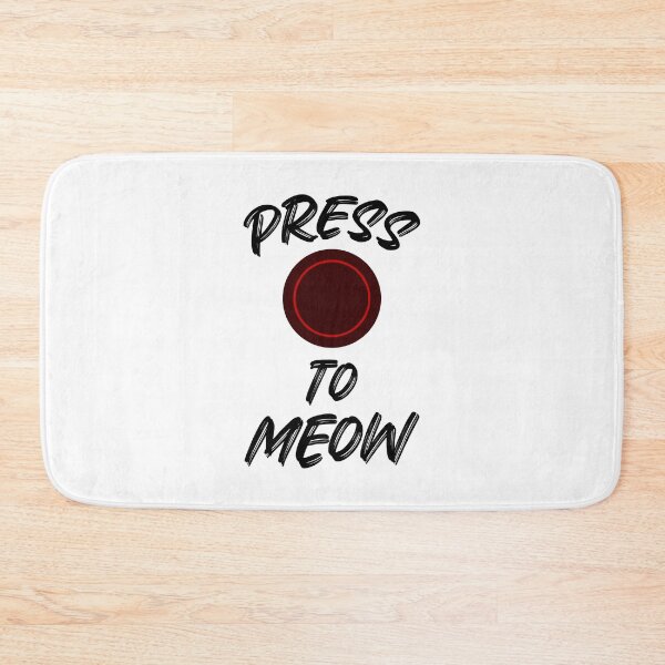 Item preview, Press O To Meow - Original designed and sold by FilipeFerreira.