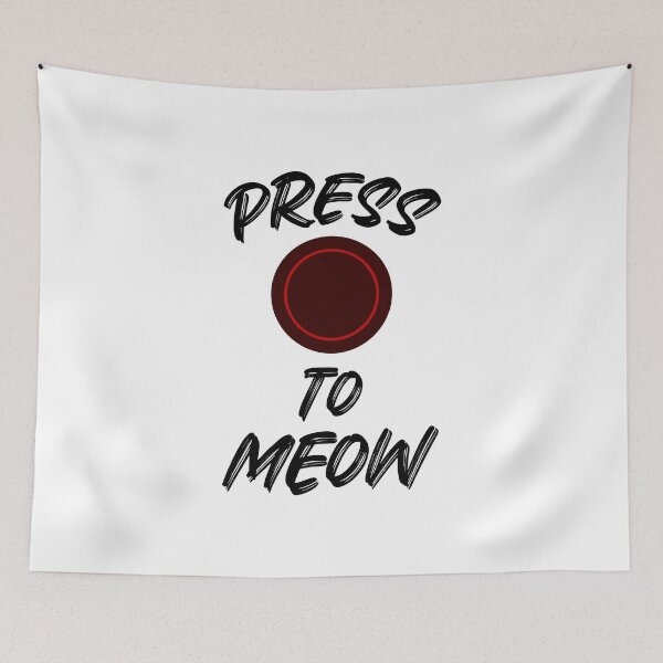 Item preview, Press O To Meow - Original designed and sold by FilipeFerreira.