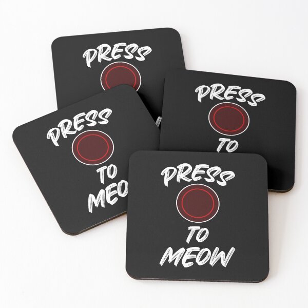 Item preview, Press O To Meow (White) designed and sold by FilipeFerreira.