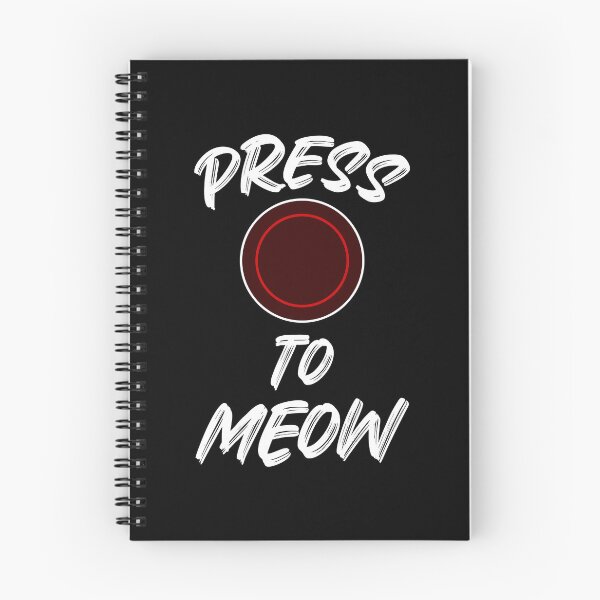 Item preview, Press O To Meow (White) designed and sold by FilipeFerreira.
