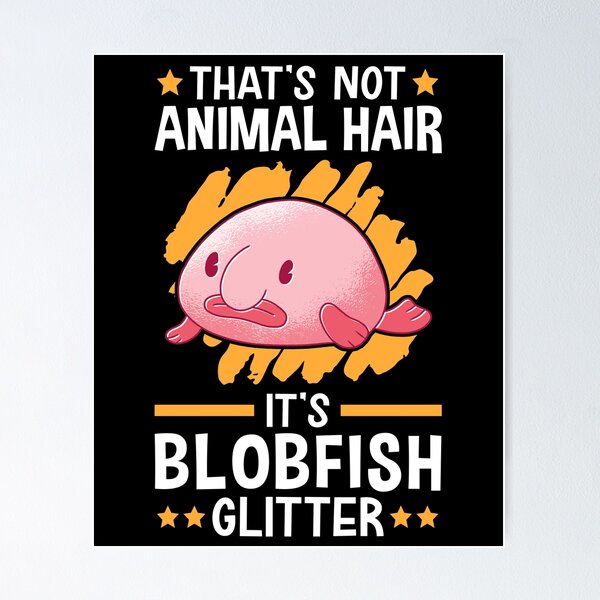 Artikelvorschau, Das ist Blobfisch Glitzer Meme hässlicher Fisch entworfen und verkauft von madgrfx.