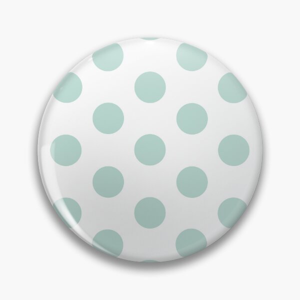Item preview, Medium MINT GREEN and WHITE POLKA DOTS  designed and sold by RachelMacht.