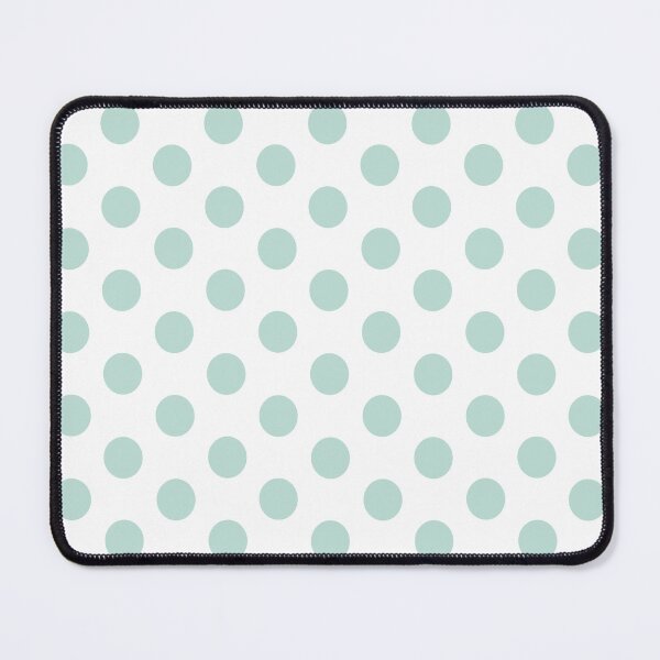 Item preview, Medium MINT GREEN and WHITE POLKA DOTS designed and sold by RachelMacht.