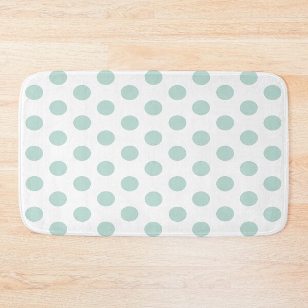 Item preview, Medium MINT GREEN and WHITE POLKA DOTS  designed and sold by RachelMacht.