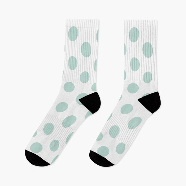 Item preview, Medium MINT GREEN and WHITE POLKA DOTS  designed and sold by RachelMacht.