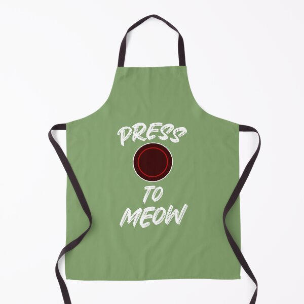 Item preview, Press O To Meow (Green BG) designed and sold by FilipeFerreira.