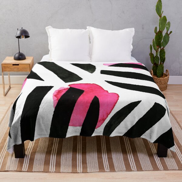 Item preview, Modern Abstract Circles With Red-Pink Watercolor Splashes designed and sold by DEC02.