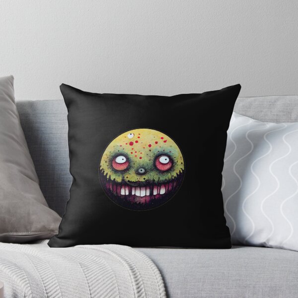 Item preview, Creepy Zombie Smiley Face version 23 designed and sold by SmileyDan.