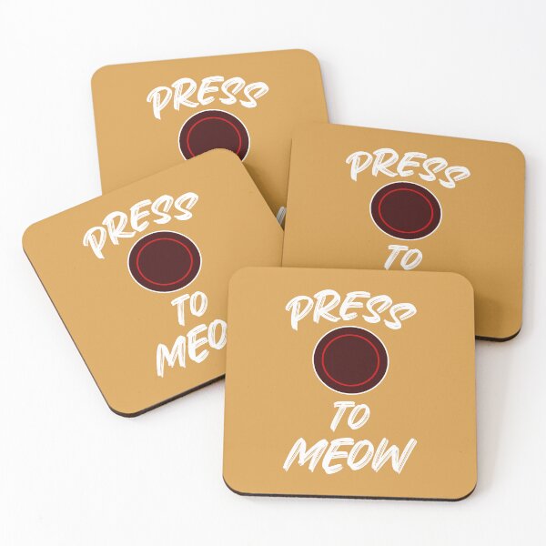Item preview, Press O To Meow (Orange BG) designed and sold by FilipeFerreira.