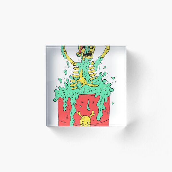 Toxic Death! Acrylic Block