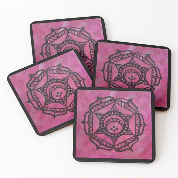 Item preview, DEEP WITHIN MANDALA ~ SACRED GEOMETRY FOR THE SOUL~ PINK, PURPLE designed and sold by Ann Chatfield.