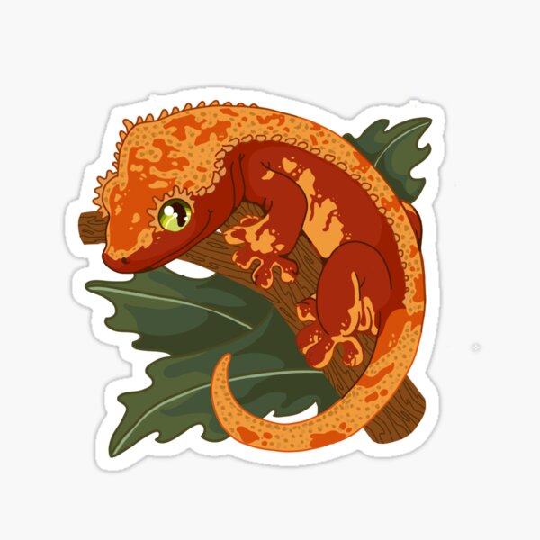 Item preview, Crested gecko designed and sold by BasedOnArt.